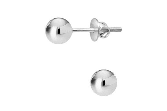Silver Stud Earring