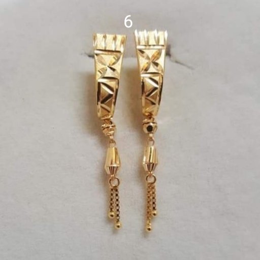 Gold J Tops Stud Earrings Manufacturer, Wholesaler & Supplier | JMP Jewellery | J Tops-006