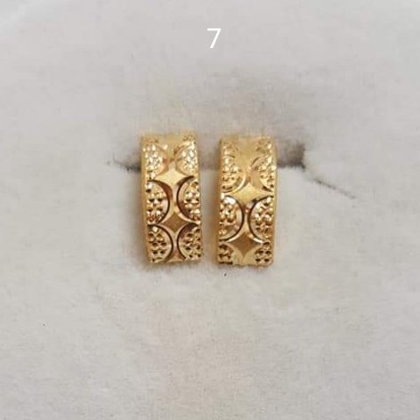 Gold J Tops Stud Earrings Manufacturer, Wholesaler & Supplier | JMP Jewellery | J Tops-007
