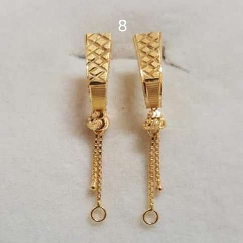 Gold J Tops Stud Earrings Manufacturer, Wholesaler & Supplier | JMP Jewellery | J Tops-008