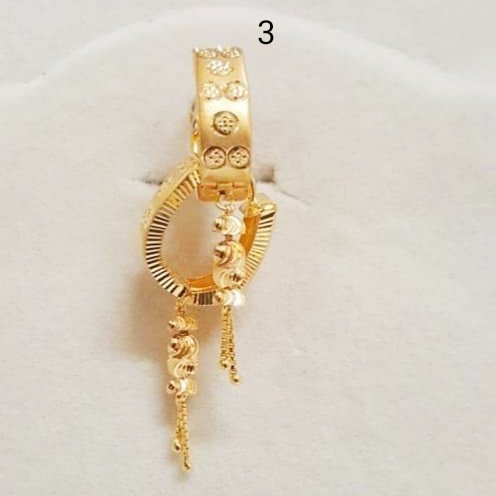 Gold UV Bali Earrings Manufacturer, Wholesaler & Supplier in Rajkot | JMP Jewellery | JMP-UVB-003