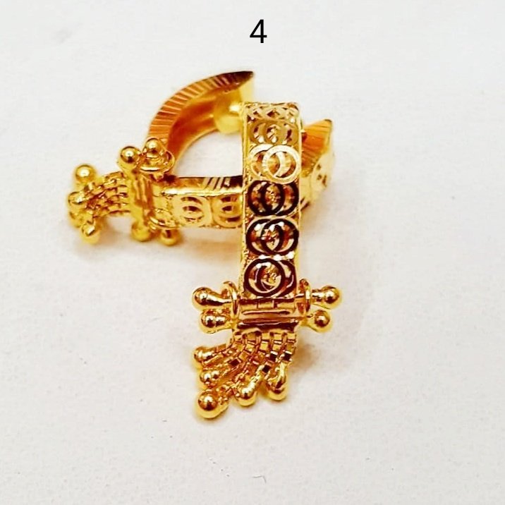 Gold UV Bali Earrings Manufacturer, Wholesaler & Supplier in Rajkot | JMP Jewellery | JMP-UVB-004