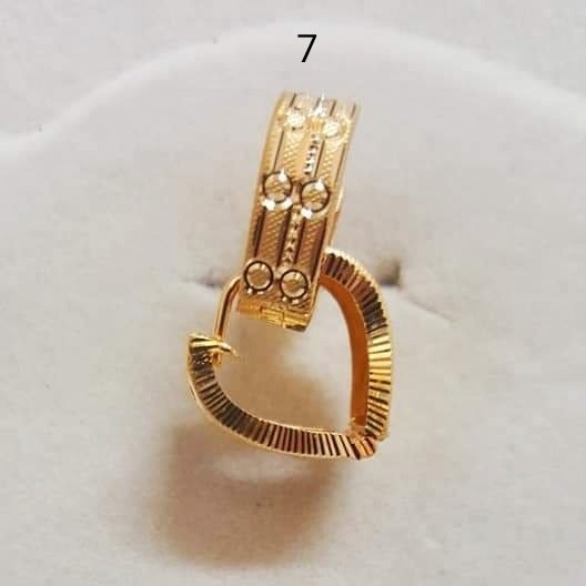 Gold UV Bali Earrings Manufacturer, Wholesaler & Supplier in Rajkot | JMP Jewellery | JMP-UVB-007